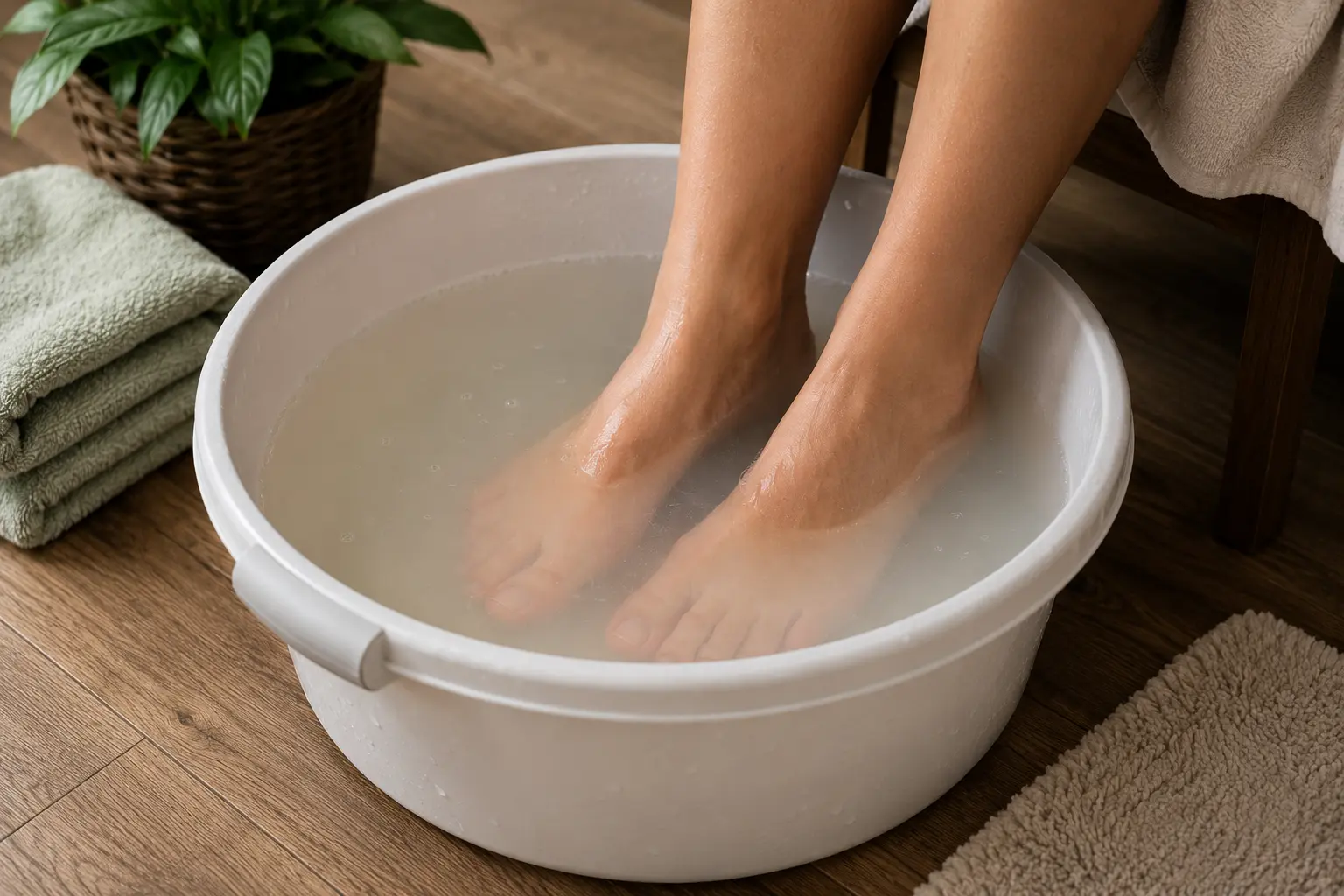 When You Should Avoid Vinegar On Your Feet